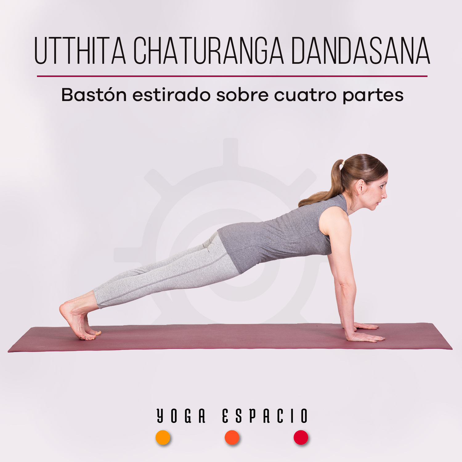 Chaturanga Dandasanao Plancha. Beneficios de las Posturas de Yoga.